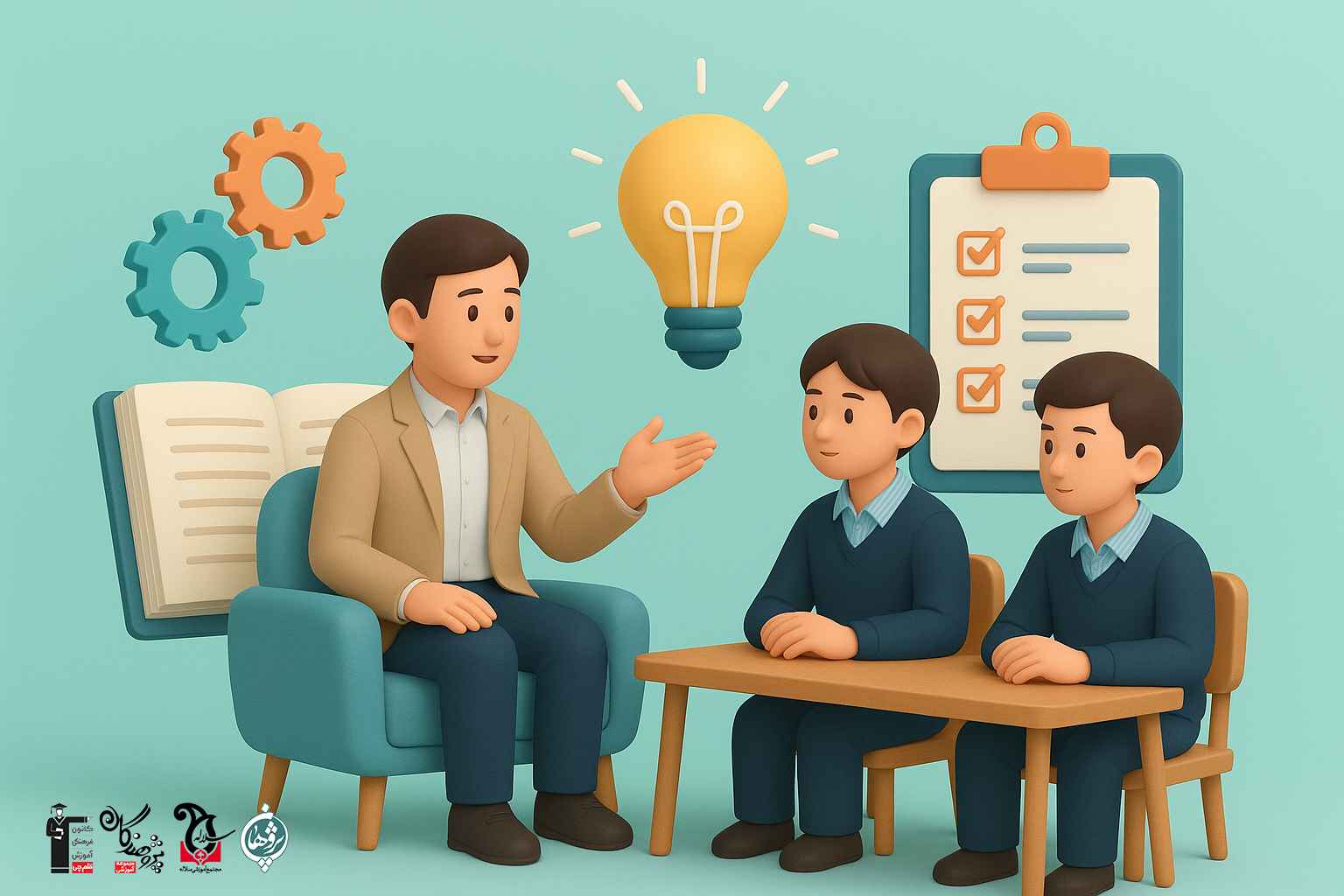 زمانبندی جلسات مشاوره تحصیلی نیمه گروهی دبیرستان پژوهان | پنجشنبه 15 آبان